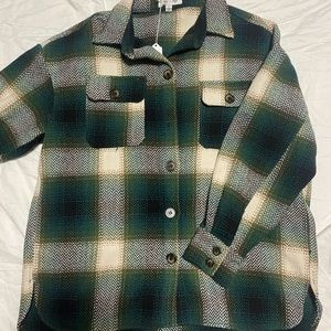 Emerald She+Sky Shacket